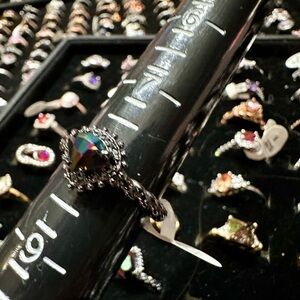 Fragrant Jewels Enchanting Dark Iridescent Ring